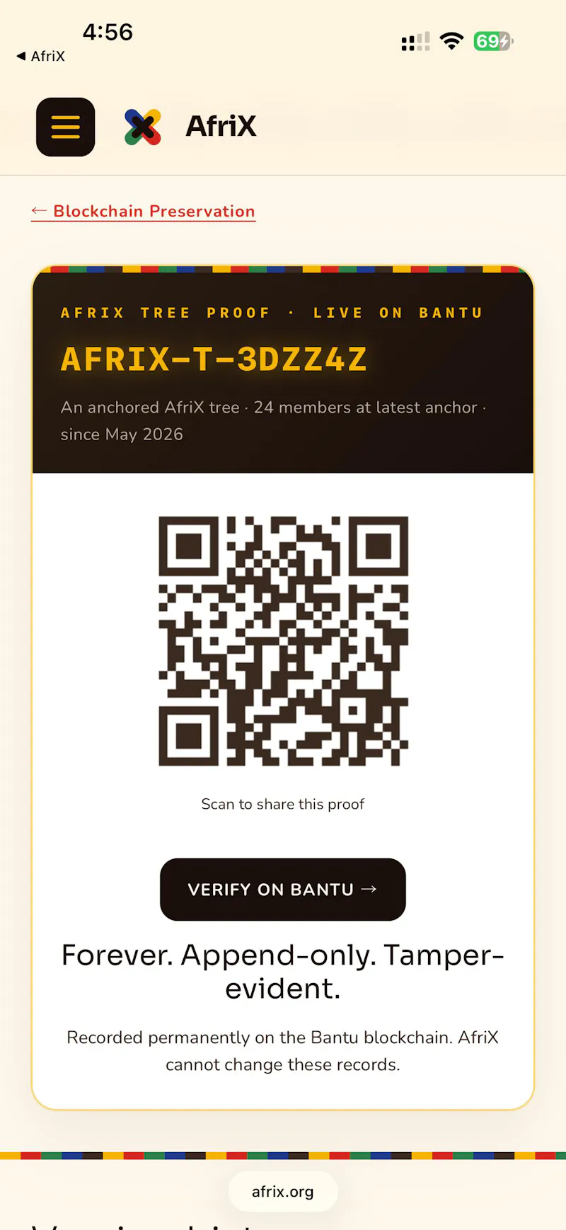 AfriX - Family Tree & Legacy screenshot 3