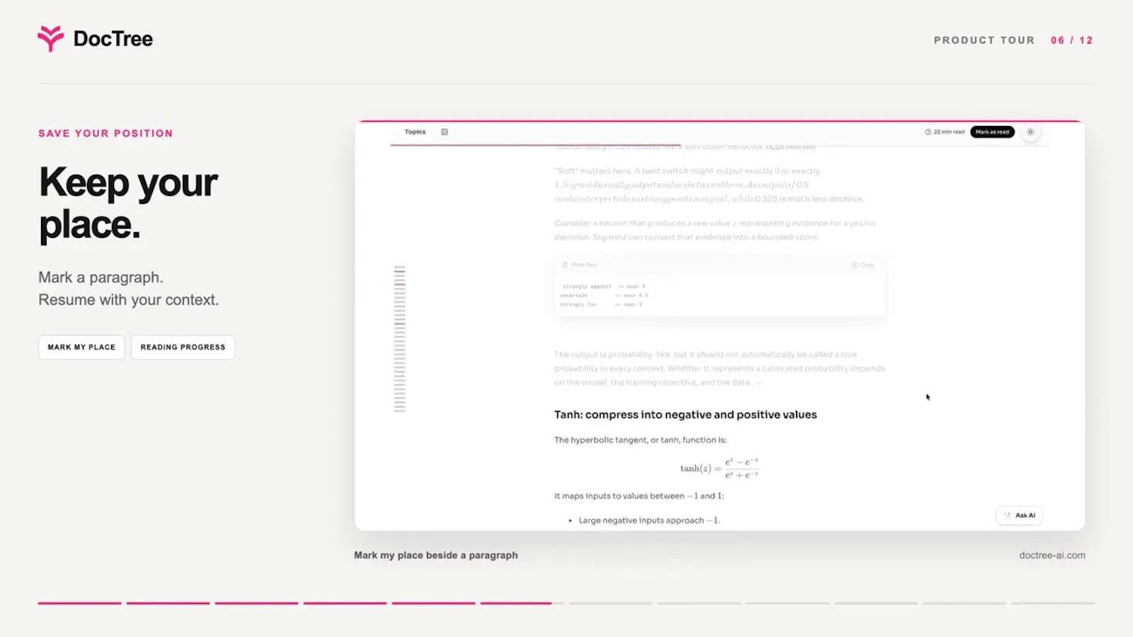 DocTree screenshot 1 (video preview)
