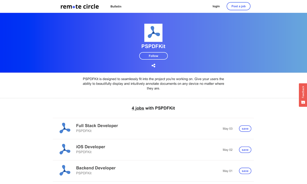 Remote Circle Image