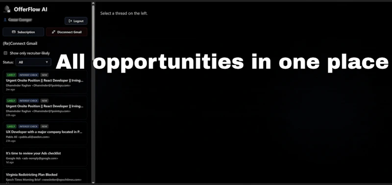 OfferFlowAI screenshot 3