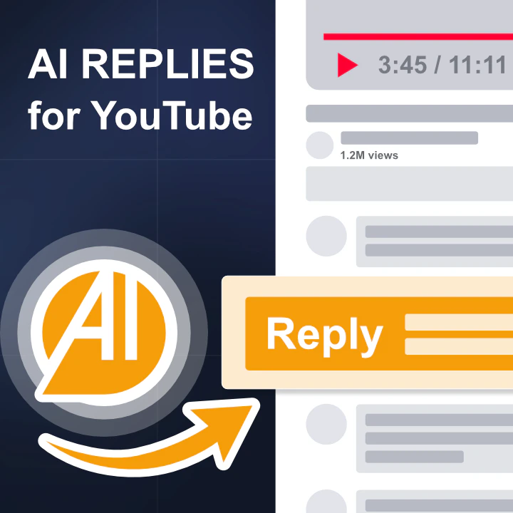 AI-powered YouTube comment management logo