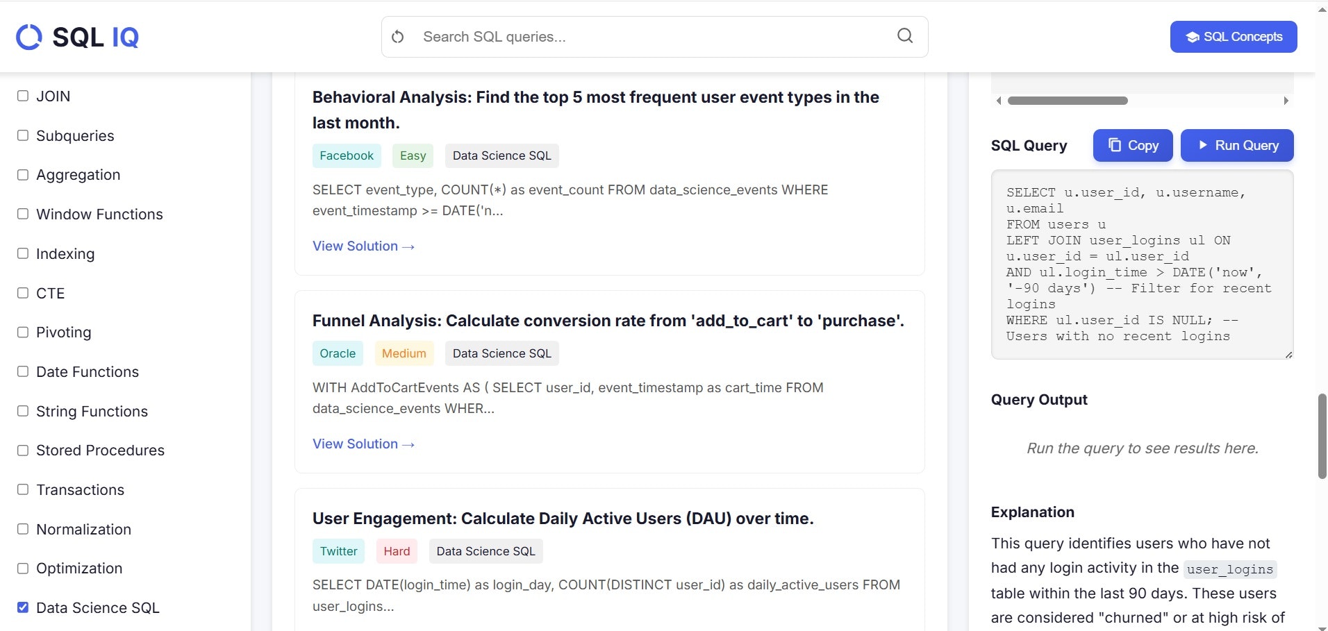 SQL IQ media 4