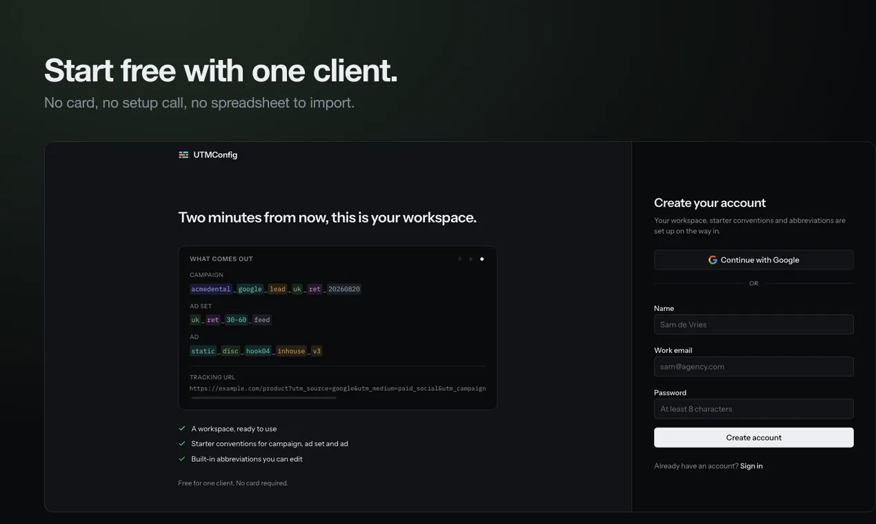 UTMConfig gallery image