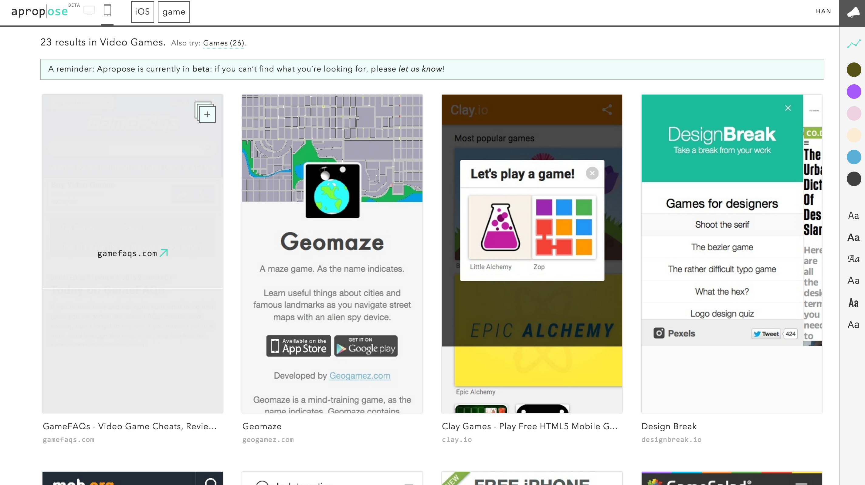 Apropose gallery image