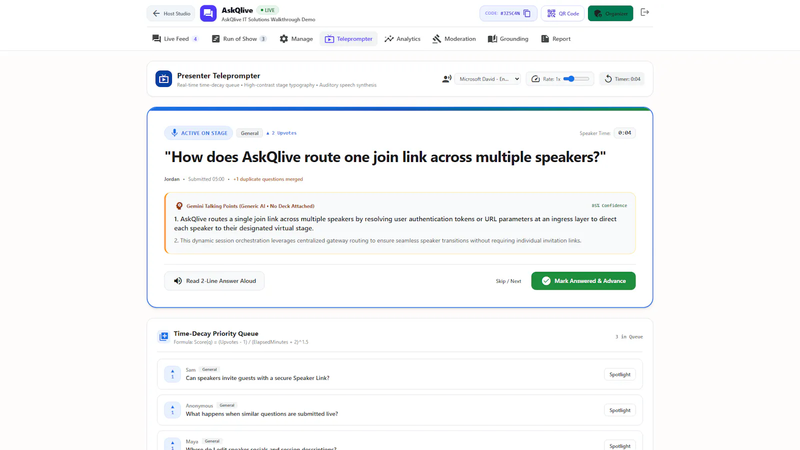 AskQlive screenshot 5