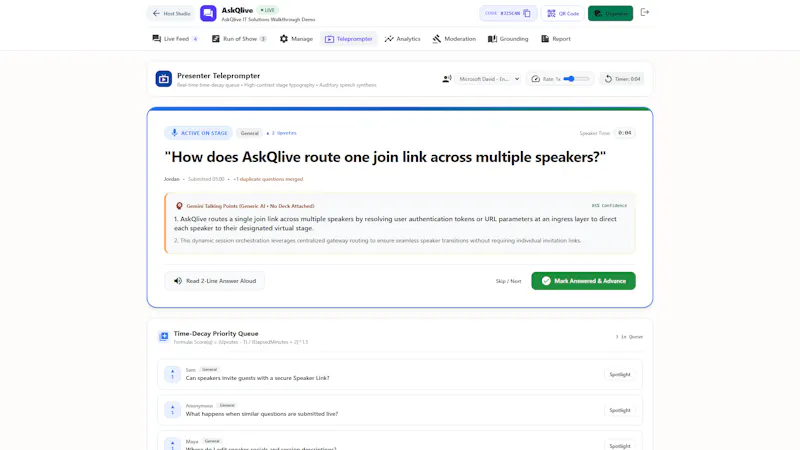 AskQlive screenshot 5