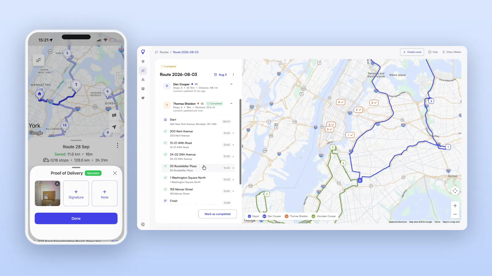 Optiway Web Dispatch screenshot 4