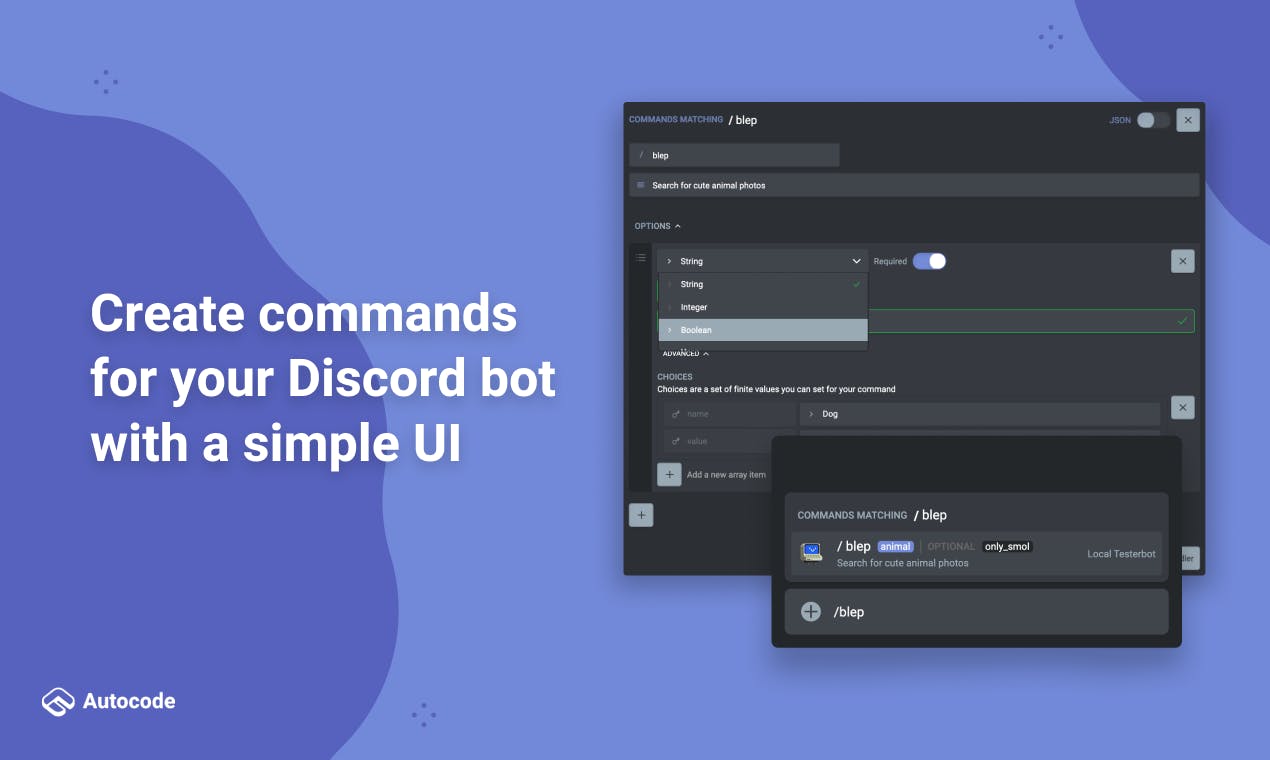 Discord Slash Command Builder Create Commands For Your Discord Bot With A Simple Ui Product Hunt