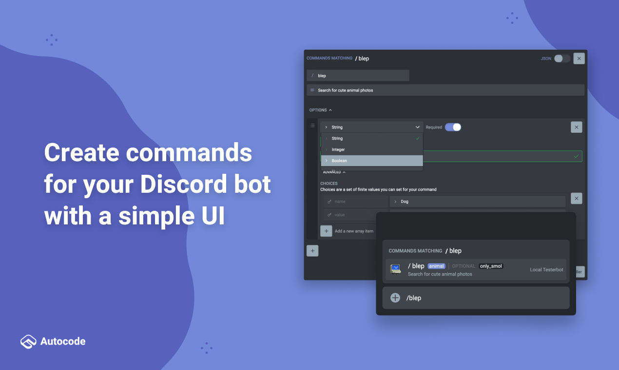 Discord Slash Command Builder Create Commands For Your Discord Bot With A Simple Ui Product Hunt