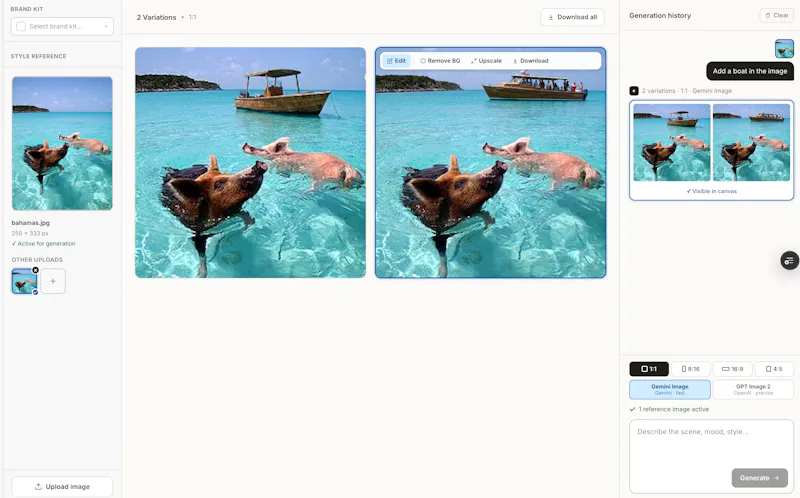 Nographic screenshot 3