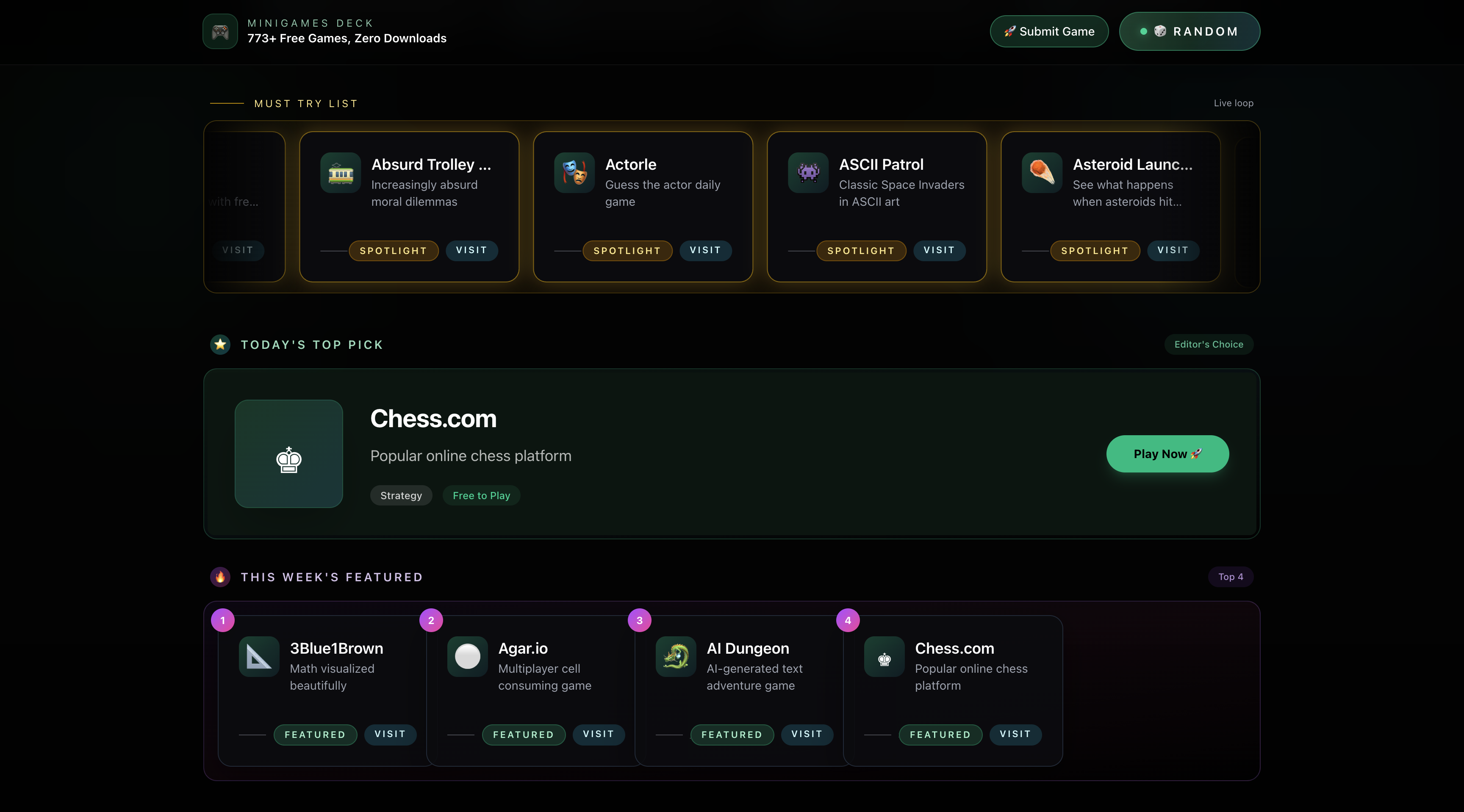 Minigames Deck gallery image