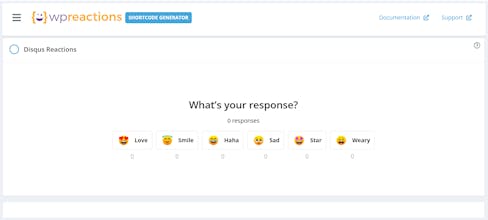 WP Reactions gallery image