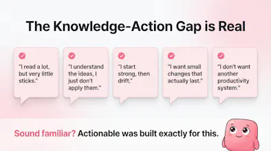 Actionable — Turn Learning Into Action gallery image