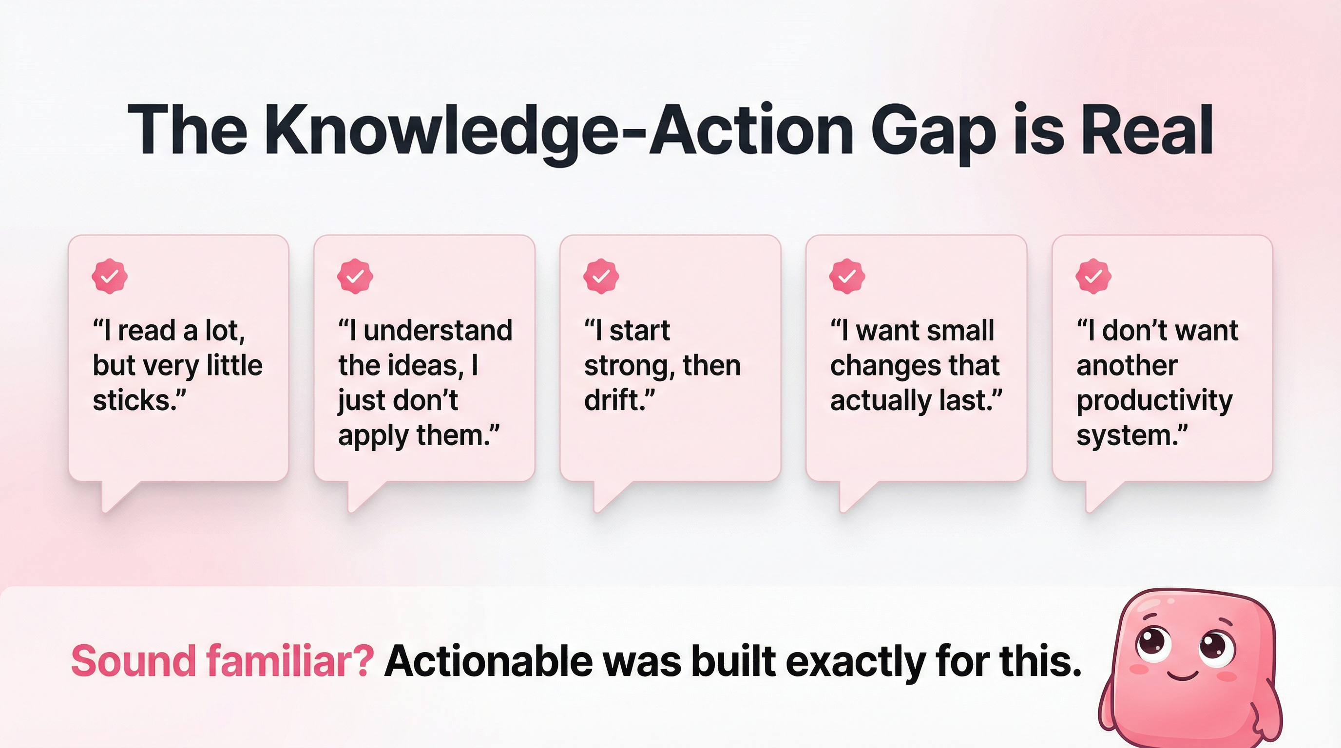 Actionable — Turn Learning Into Action media 5