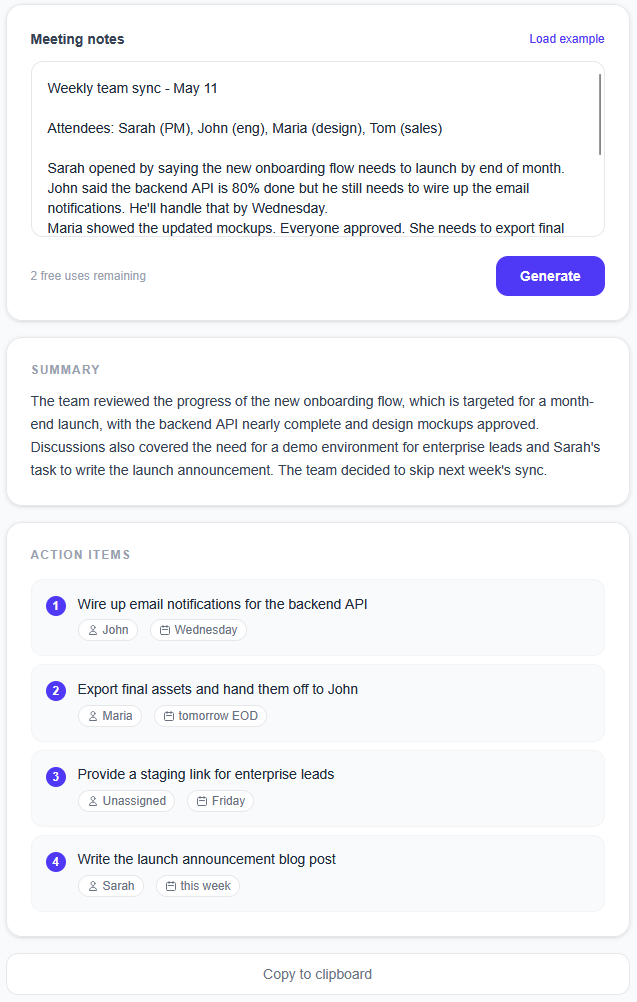 MeetScribe gallery image