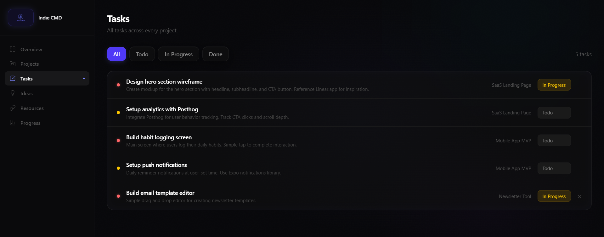 Indie CMD gallery image
