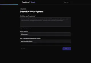 ThoughtProof Comply gallery image