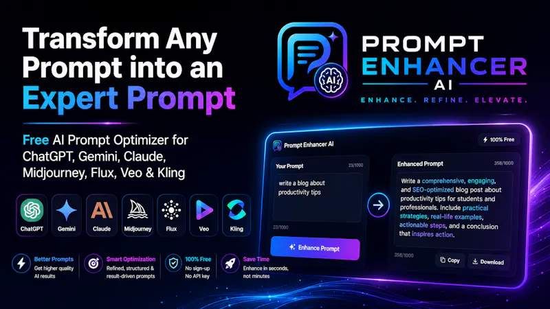 Prompt Enhancer AI screenshot 2
