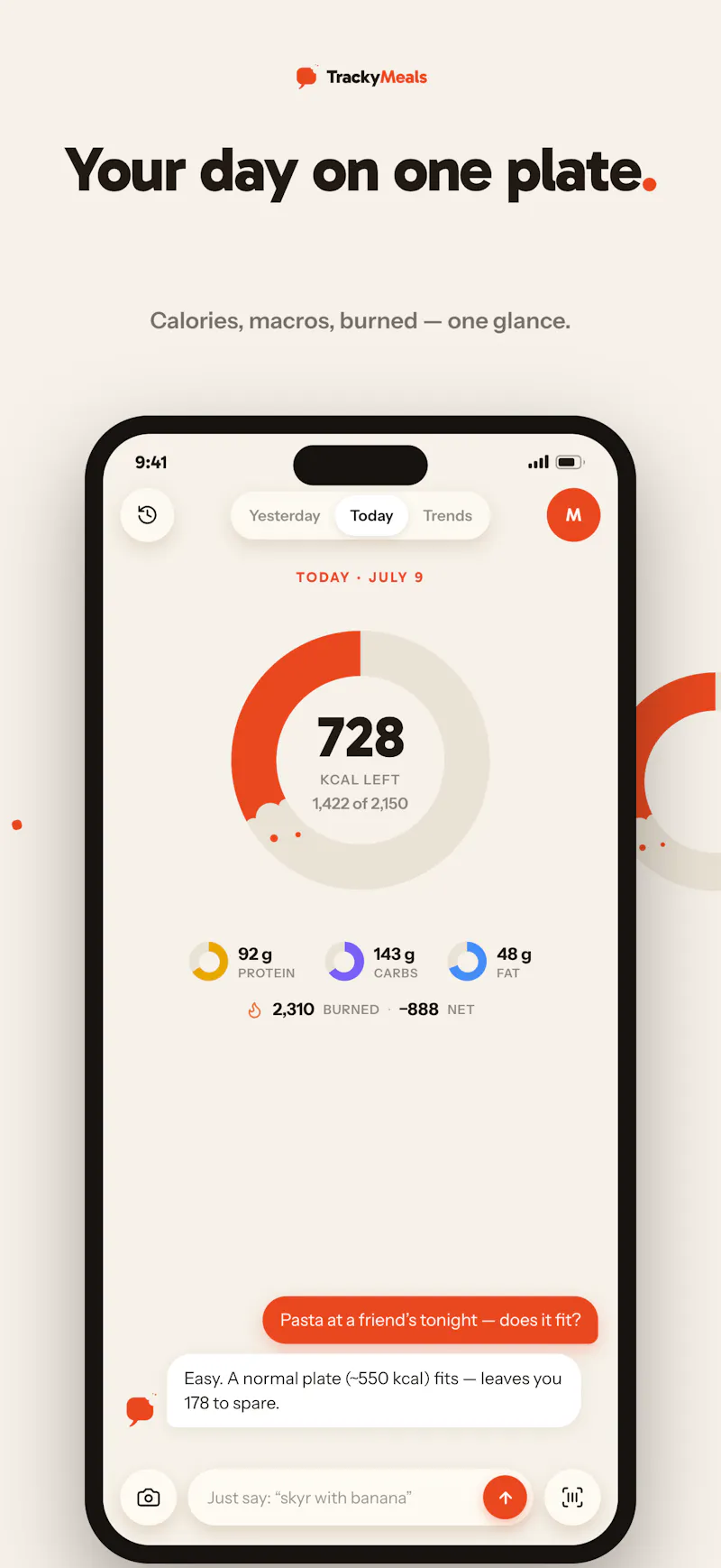 TrackyMeals screenshot 4