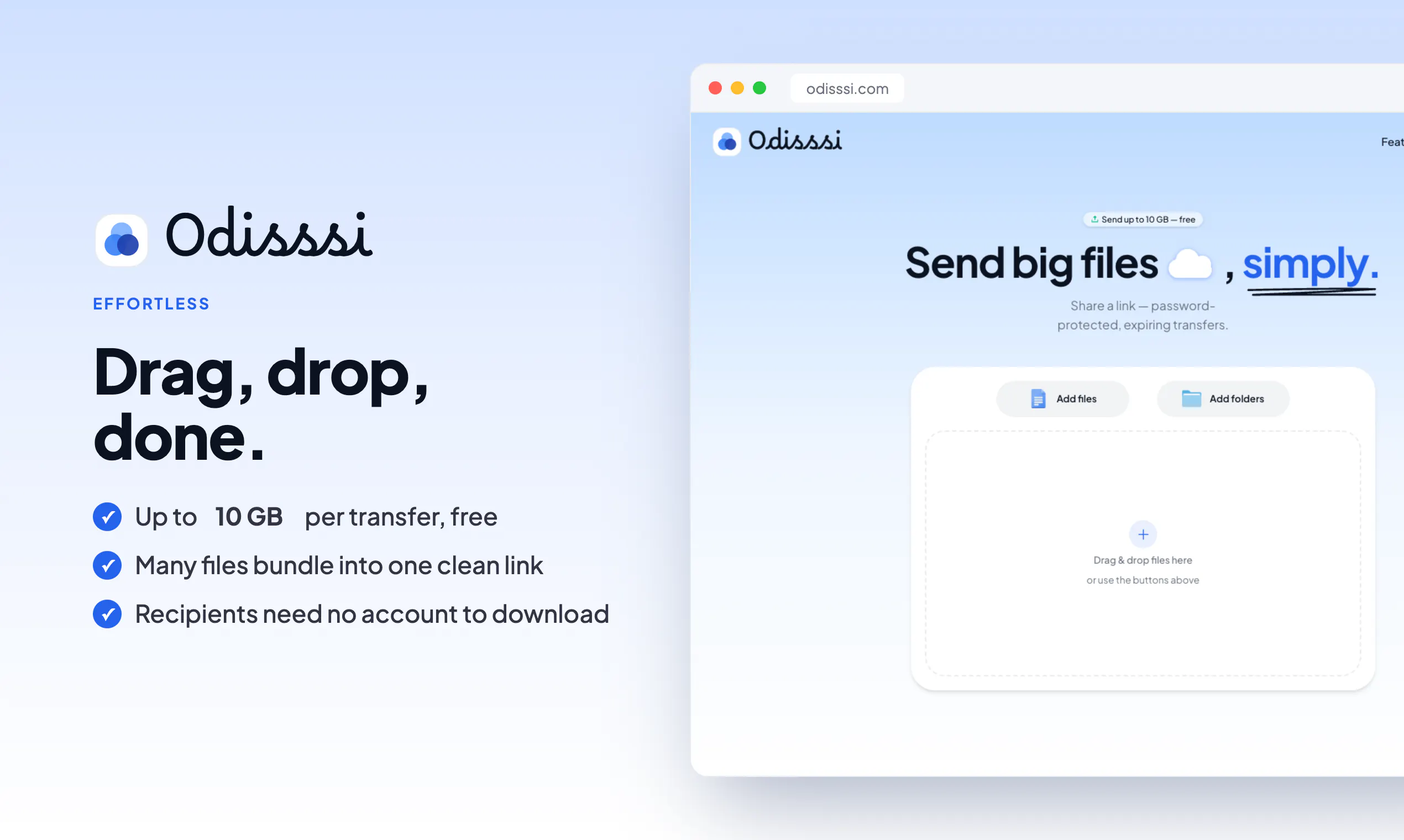Odisssi screenshot