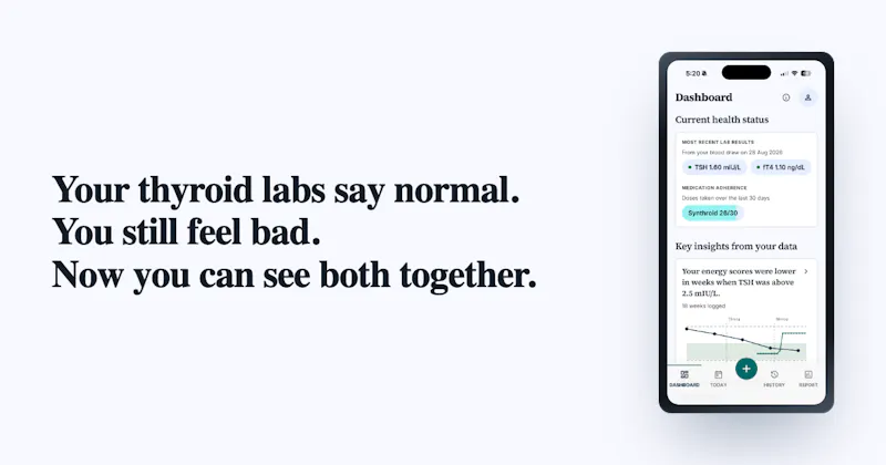 Haloscan: Thyroid Lab Tracker screenshot 1