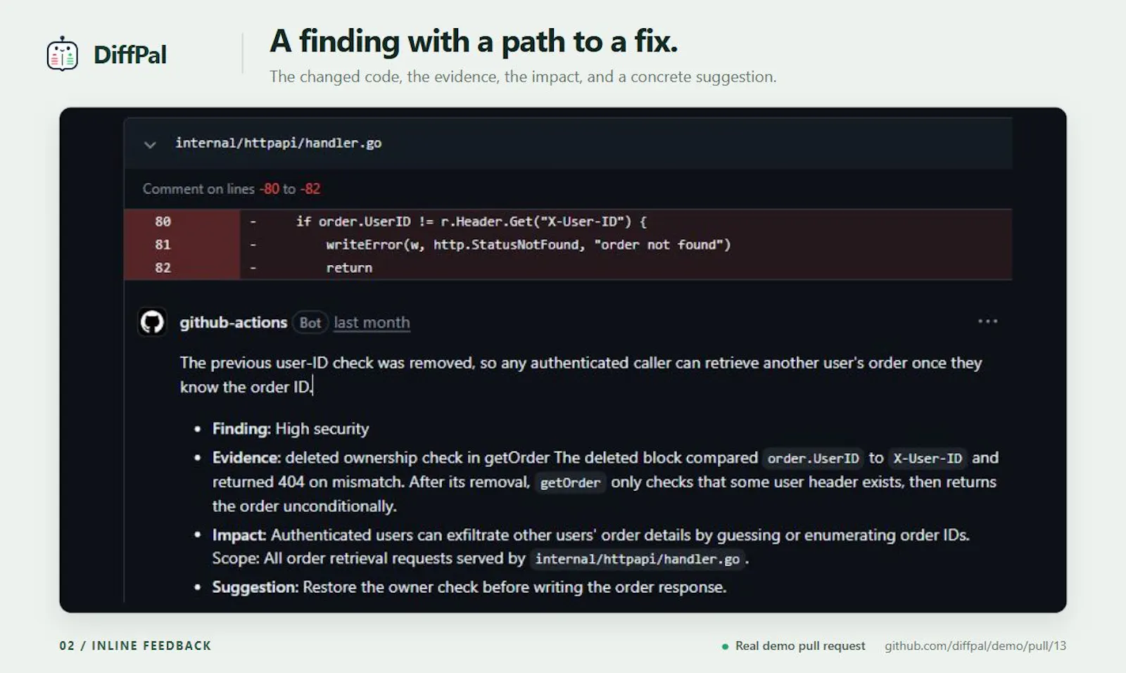 DiffPal screenshot 2
