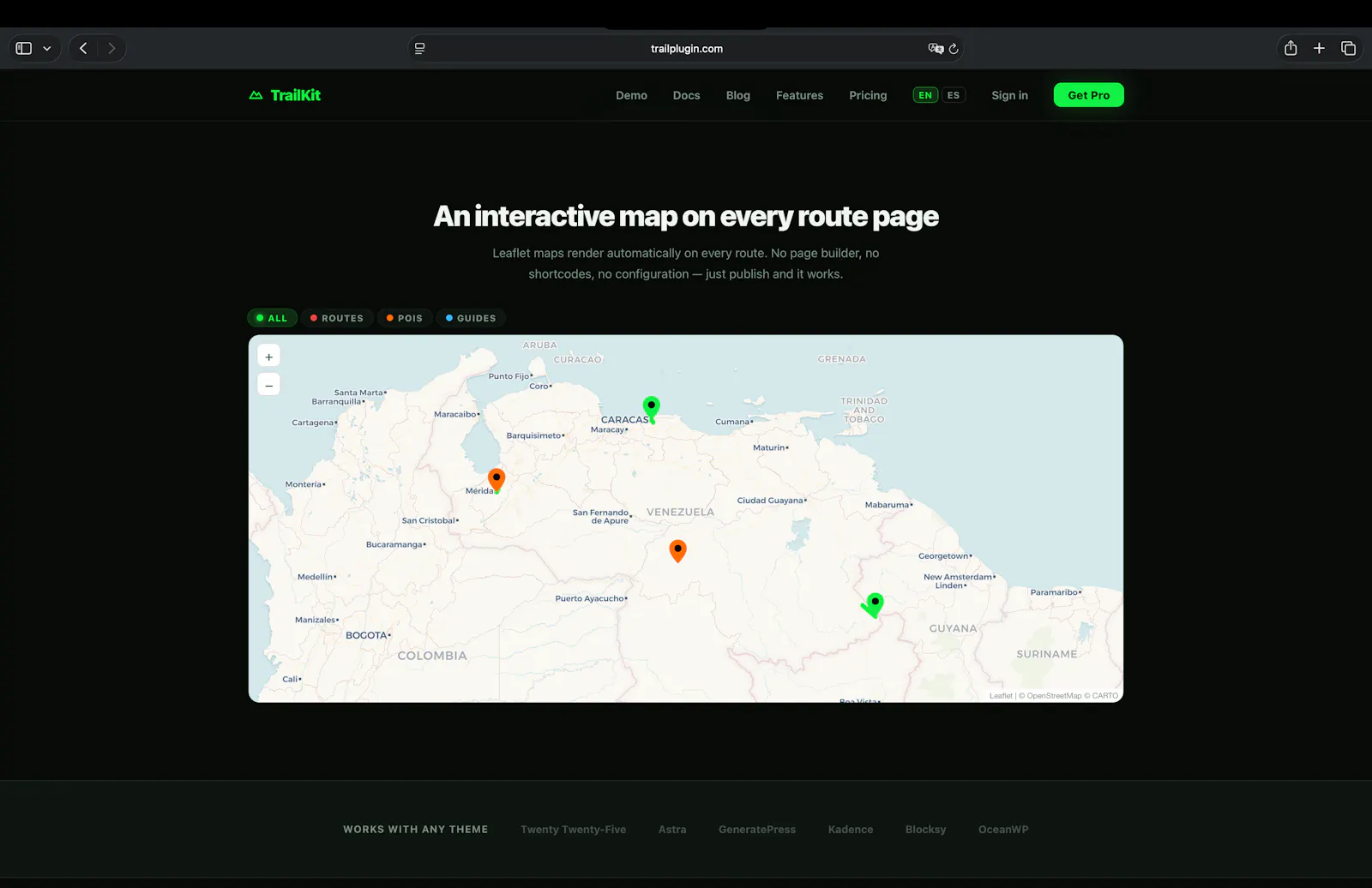 Trail Plugin screenshot 2