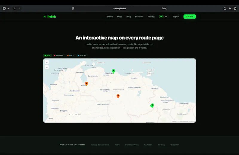 Trail Plugin screenshot 2