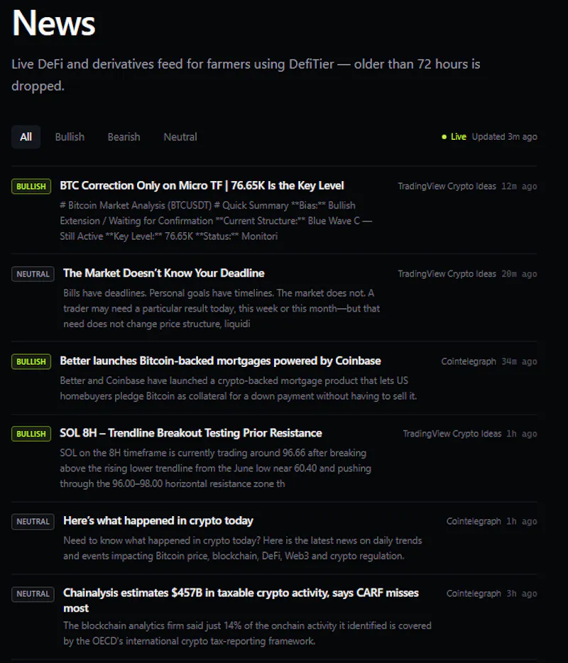 DefiTier screenshot 3