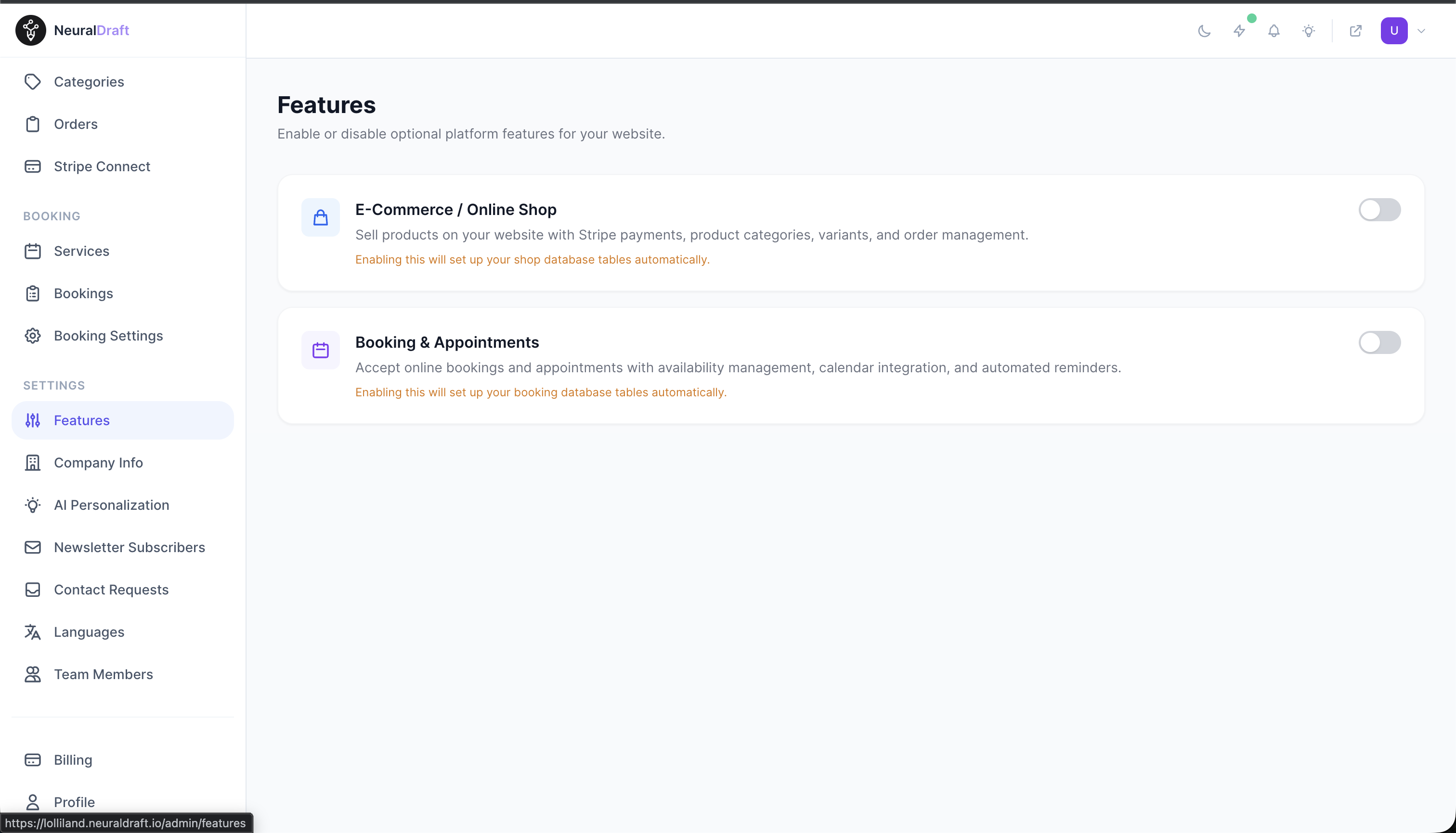 Neural Draft gallery image