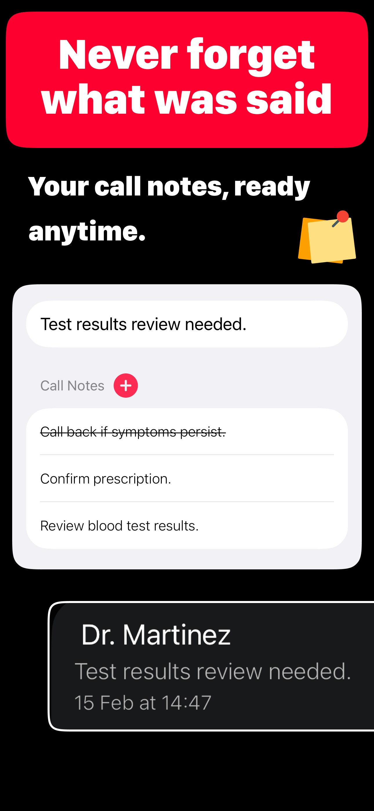 CallBack - Main product screenshot demonstrating key features and user interface