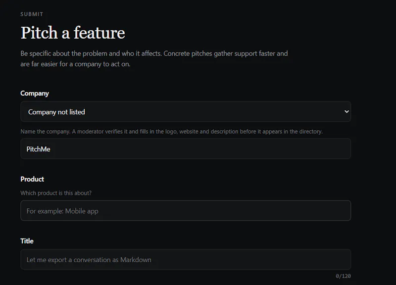 PitchMe screenshot 6