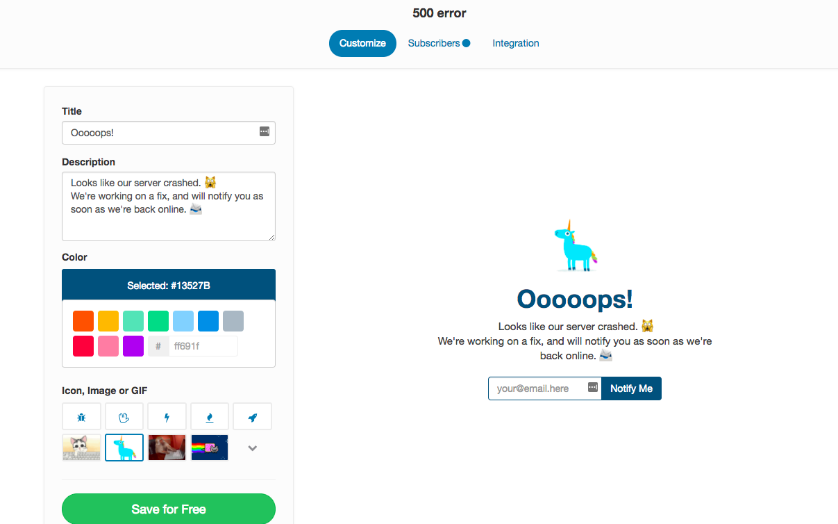 500 error gallery image