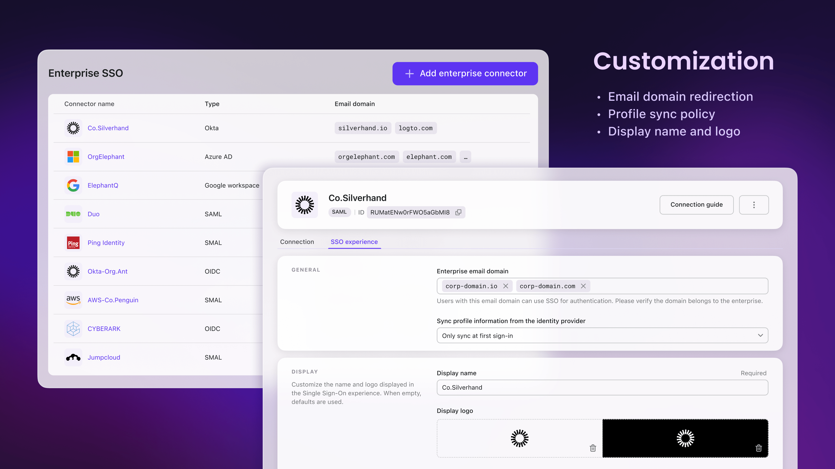 Enterprise SSO por logto media 5