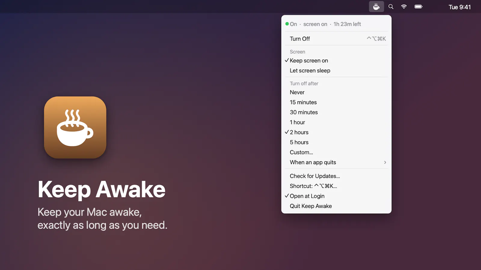 Keep Awake screenshot 1