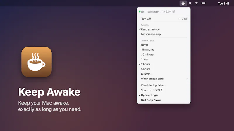 Keep Awake screenshot 1