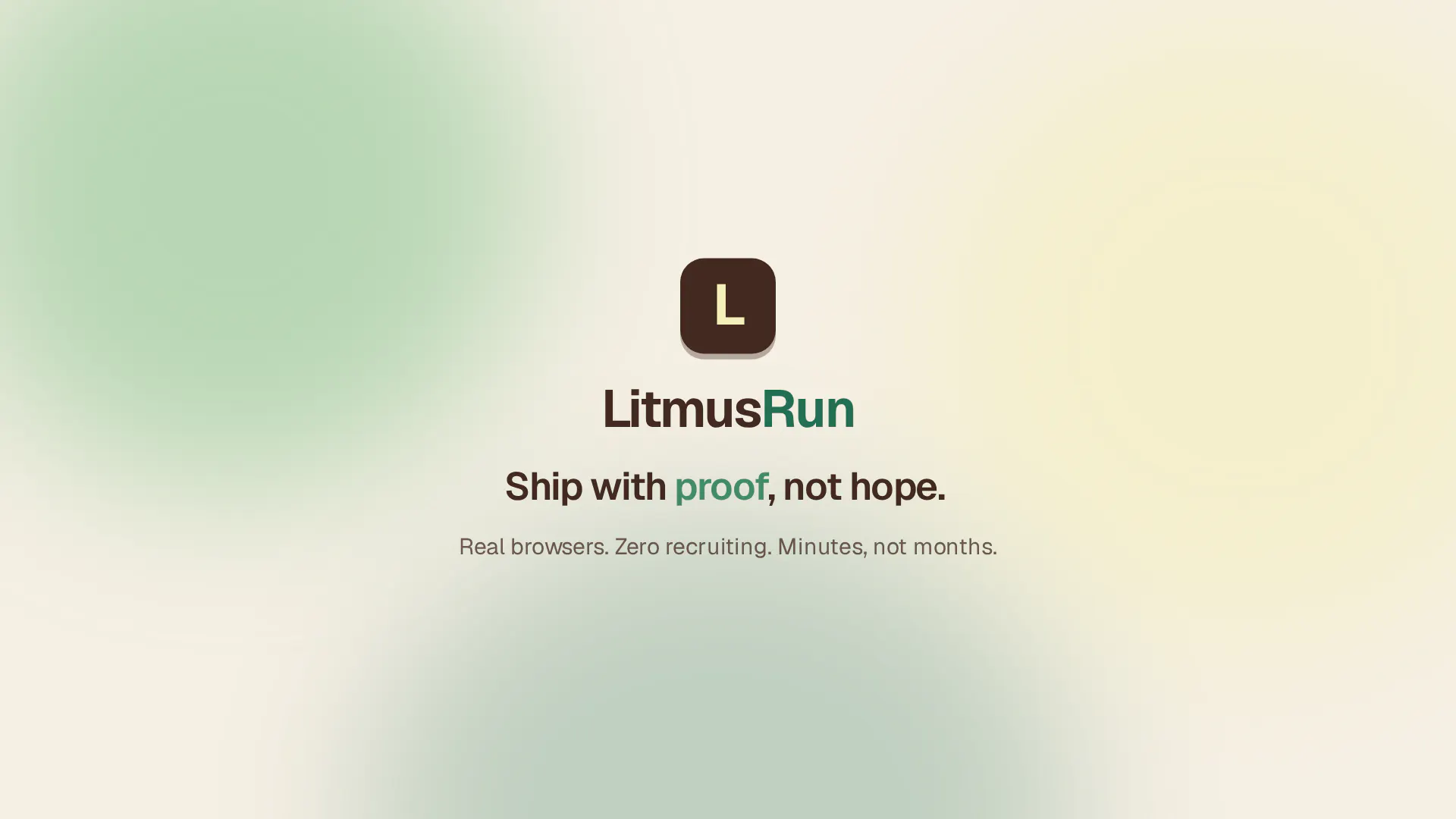 LitmusRun gallery image