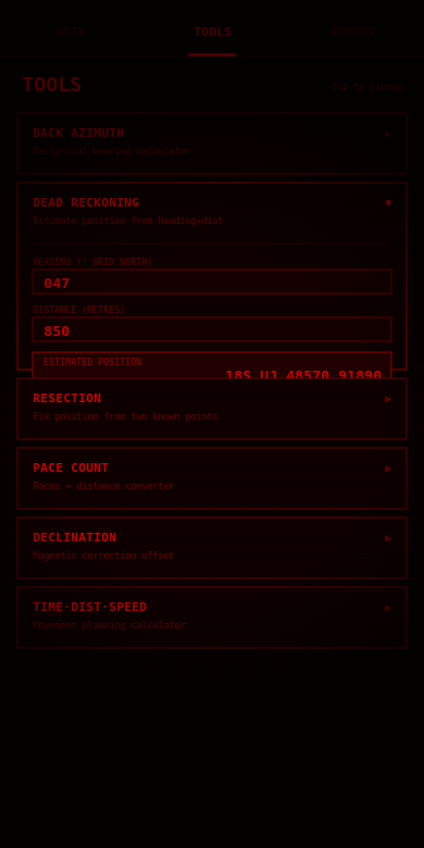 Red Grid MGRS - Screenshot 5 showing product features and functionality