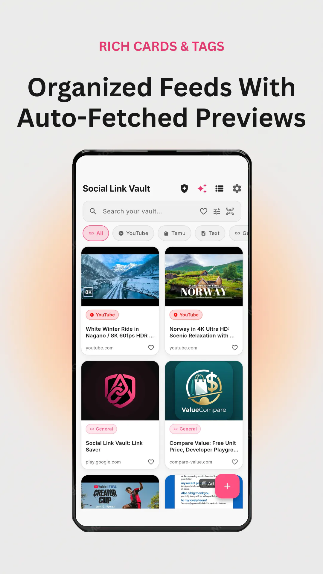 Social Link Vault AI gallery image