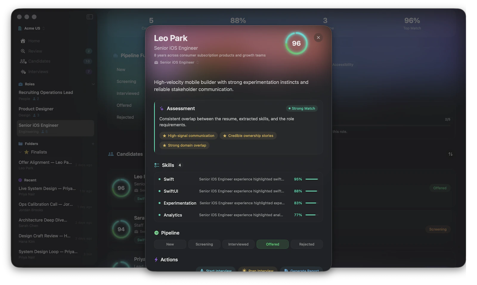 RFLX AI screenshot 2