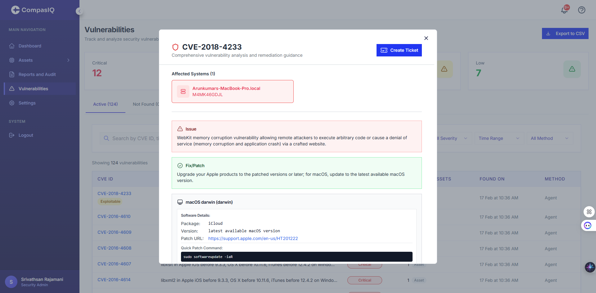 CompasIQ - IT Asset Management Software - Screenshot 3 showing product features and functionality