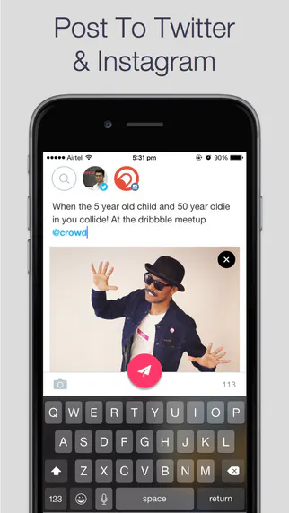 Publish - On Twitter & Instagram