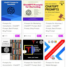 ChatGPT Prompts for Every Profession gallery image