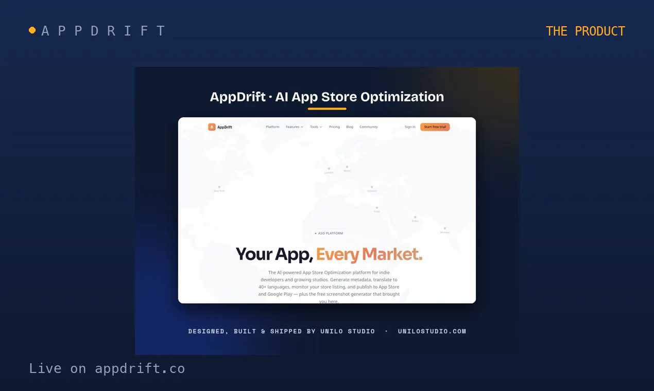 AppDrift gallery image