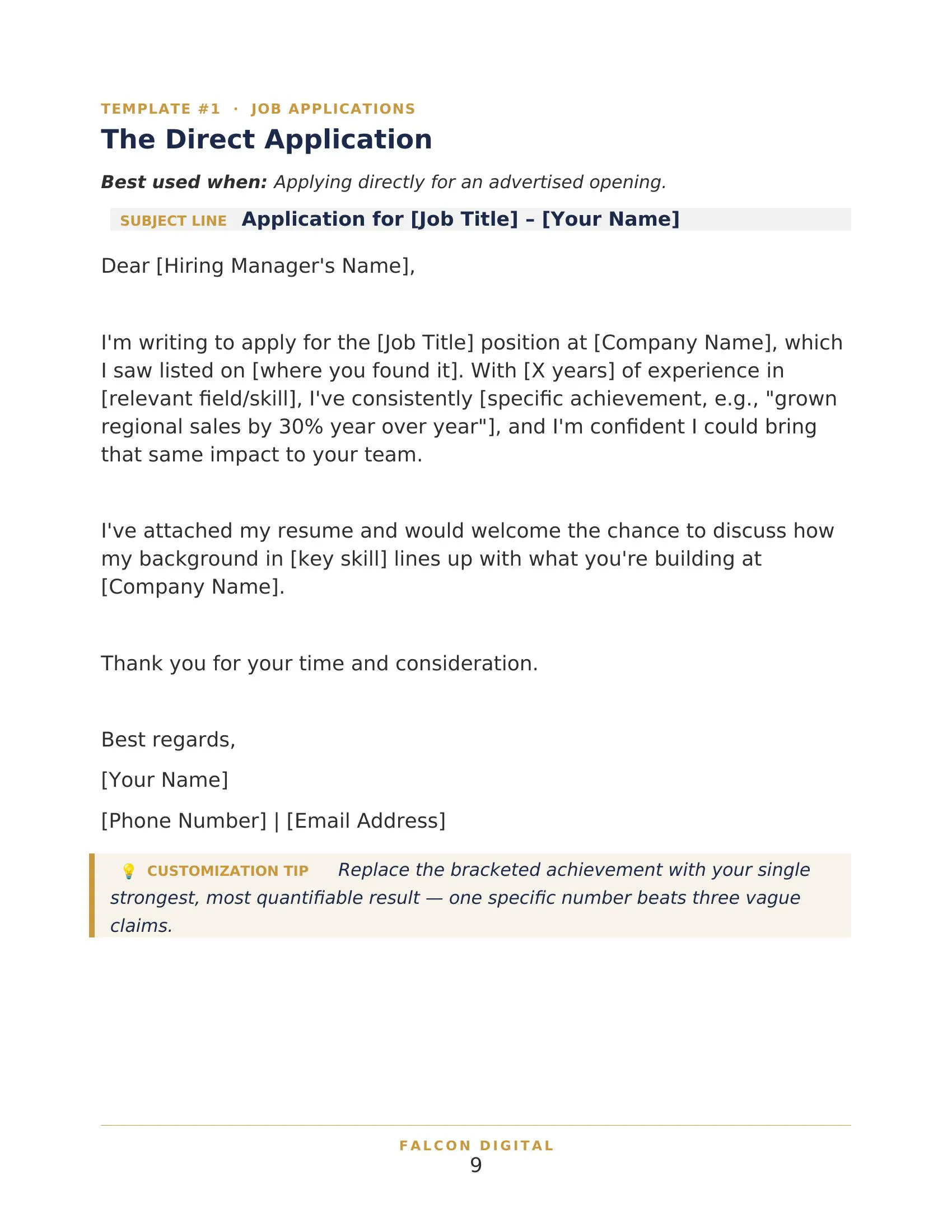 Professional Email Templates screenshot 5