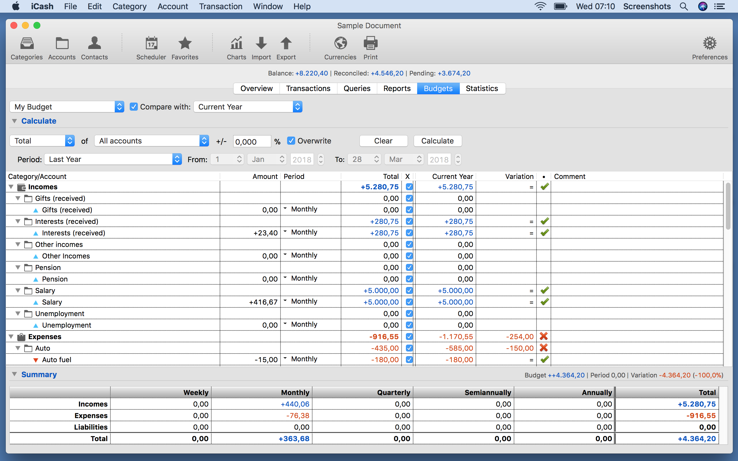 Personal Finance Software gallery image
