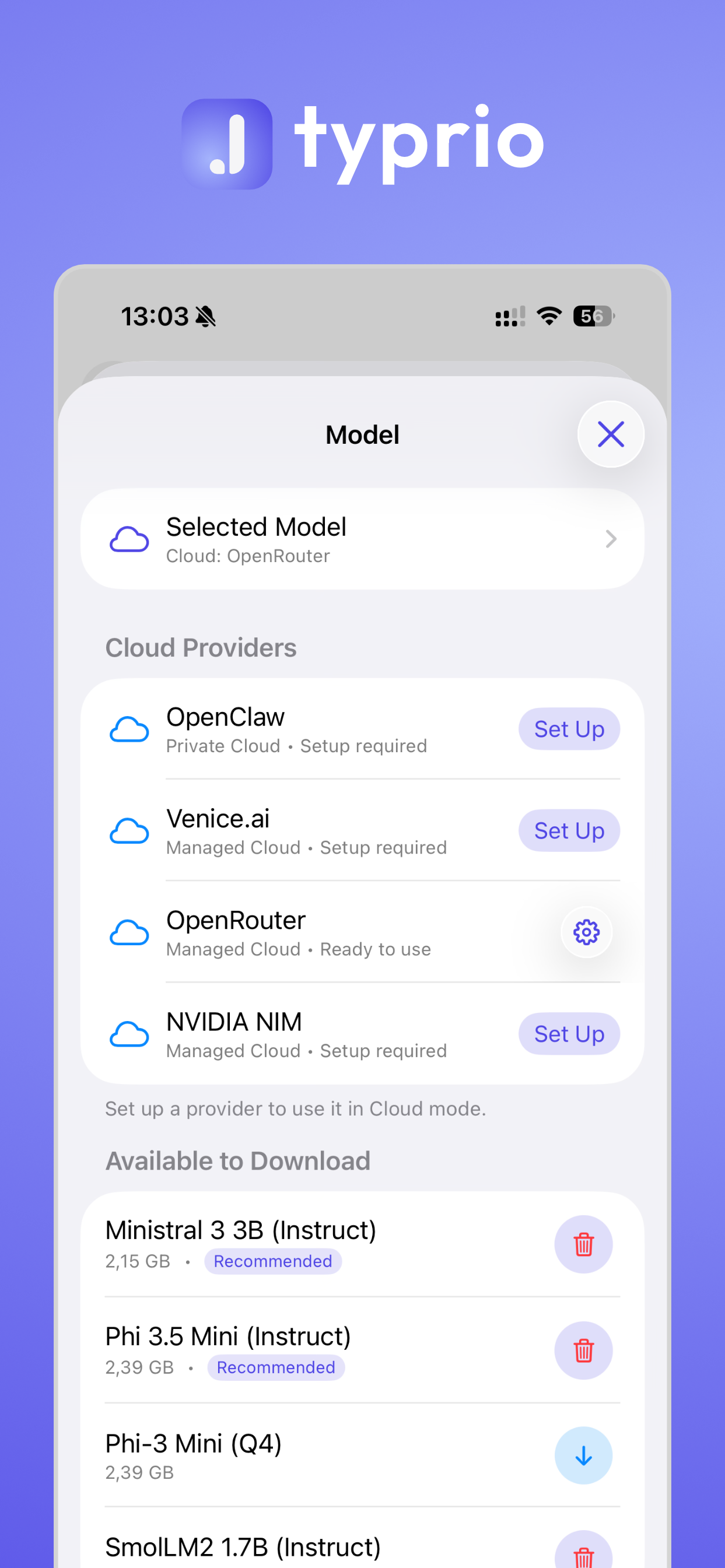Typrio - Screenshot 4 showing product features and functionality