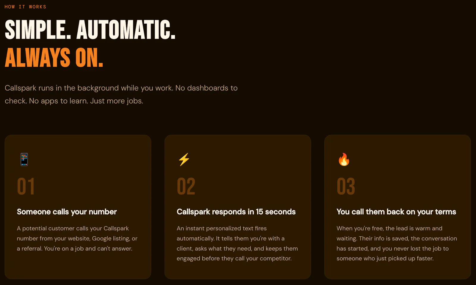Callspark screenshot 3
