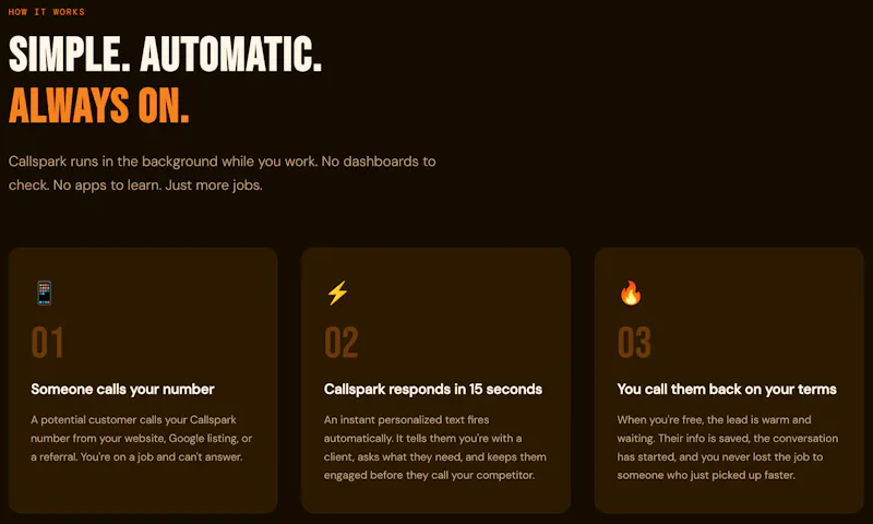 Callspark screenshot 3