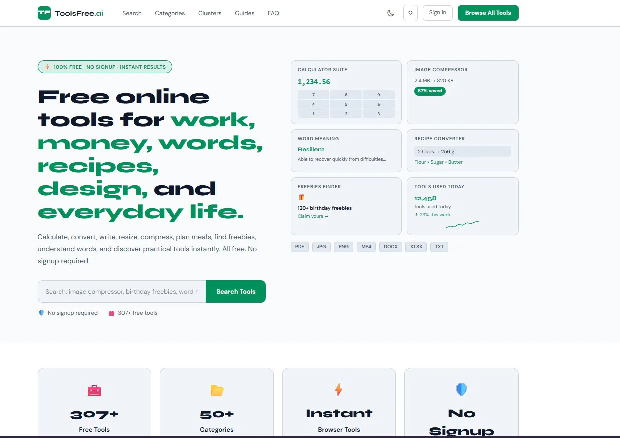 Finance Tools Hub gallery image